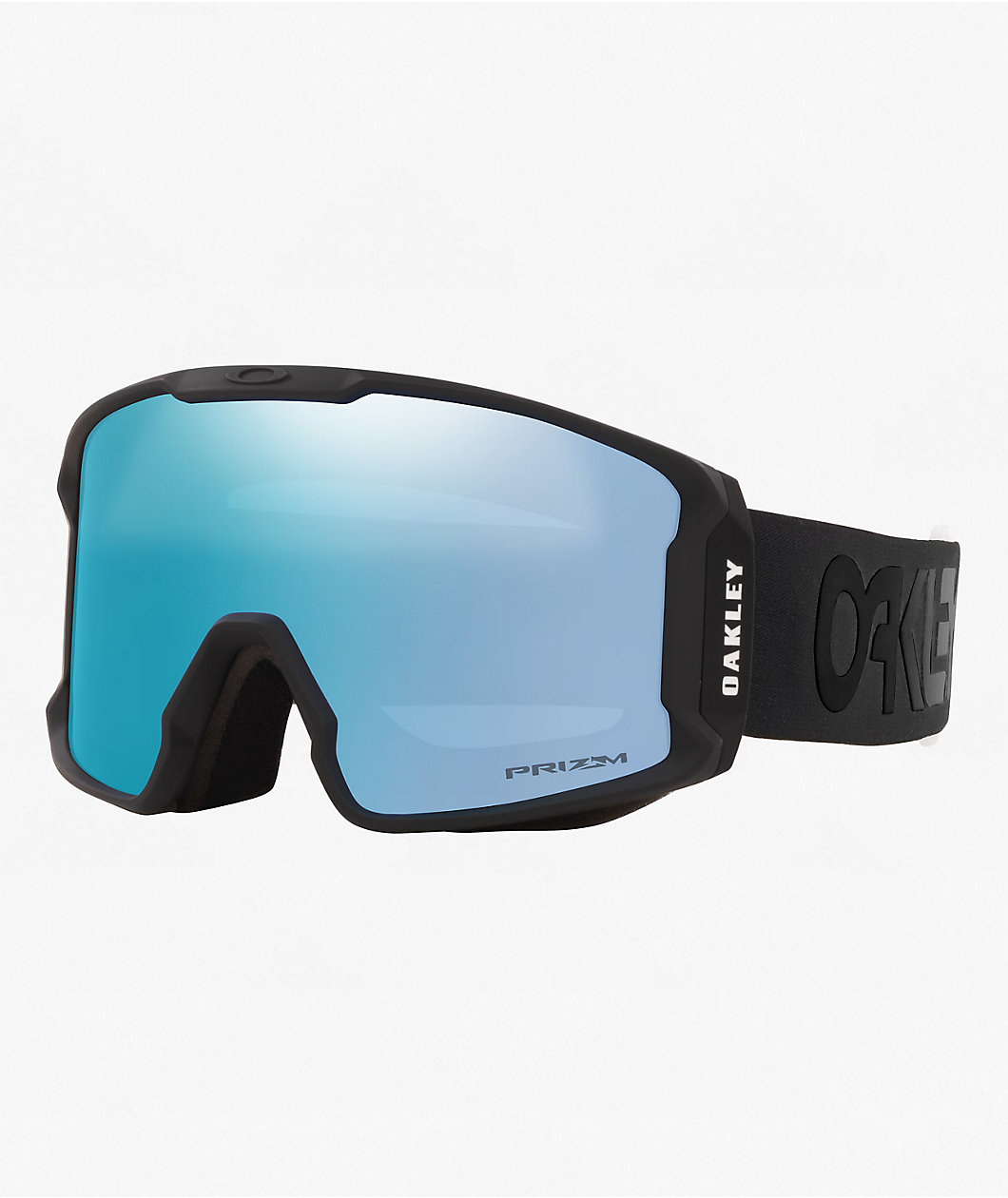 Oakley Line Miner L Blackout & Sapphire Prizm Snowboard Goggles
