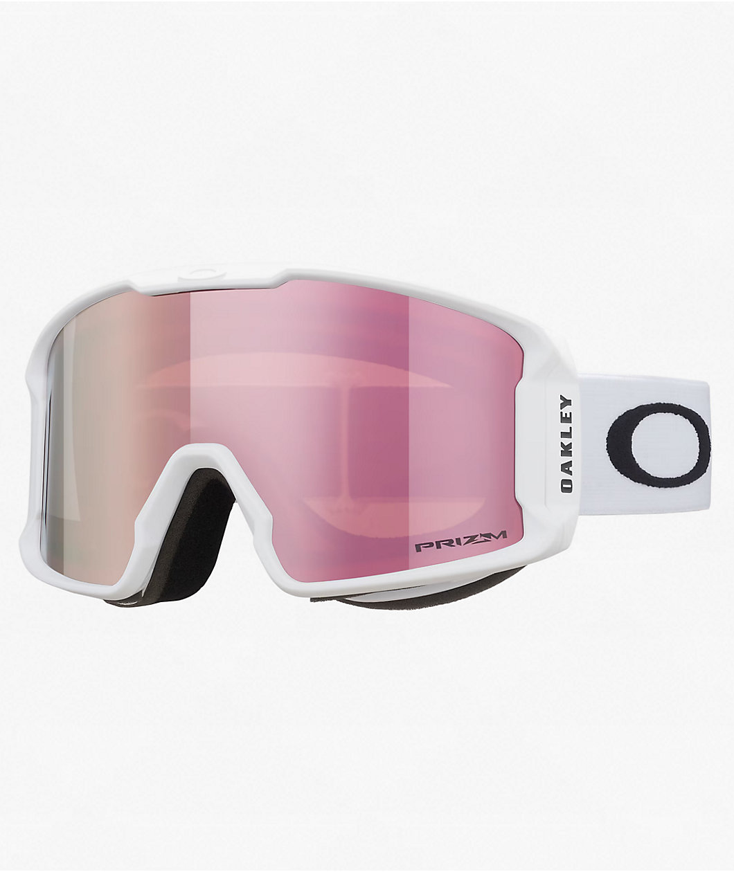 Oakley Line Miner M Rose Gold & White Snowboard Goggles