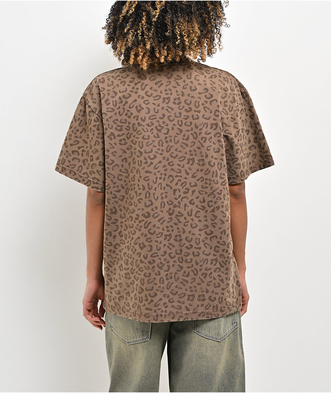 Obey Collegiate Leopard T-Shirt