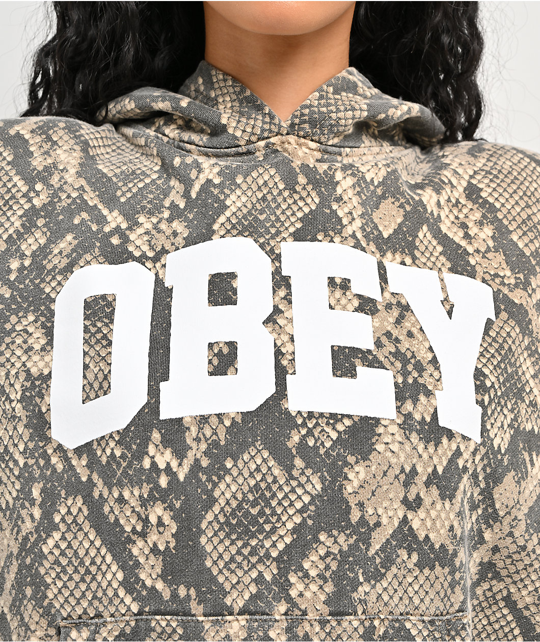 Obey Collegiate Rattlesnake Hoodie