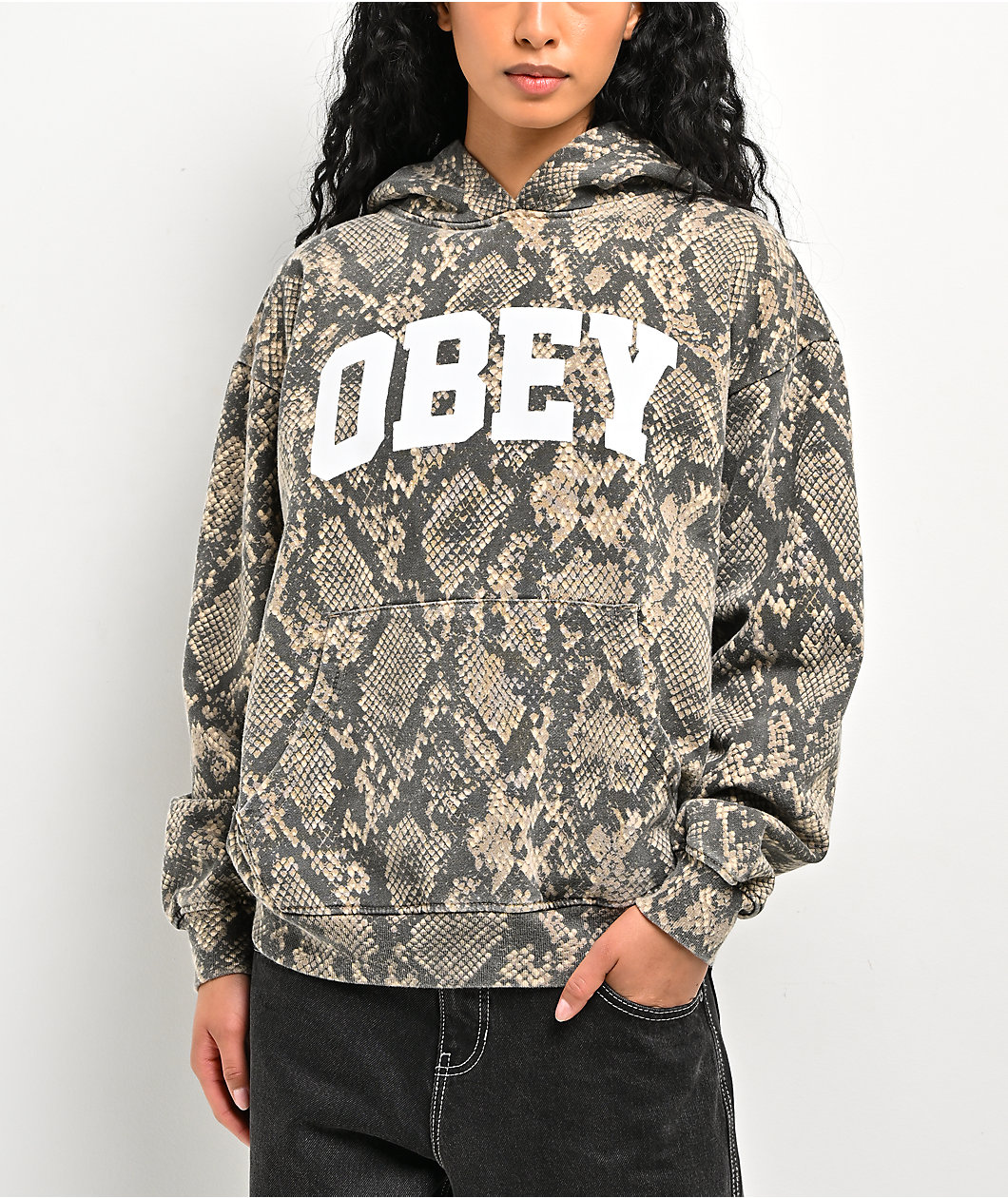 Obey Collegiate Rattlesnake Hoodie