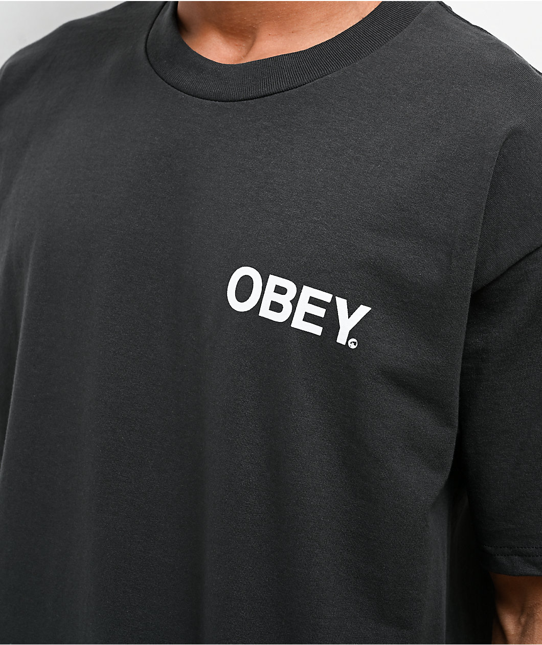Obey Doberman Vin Black T-Shirt