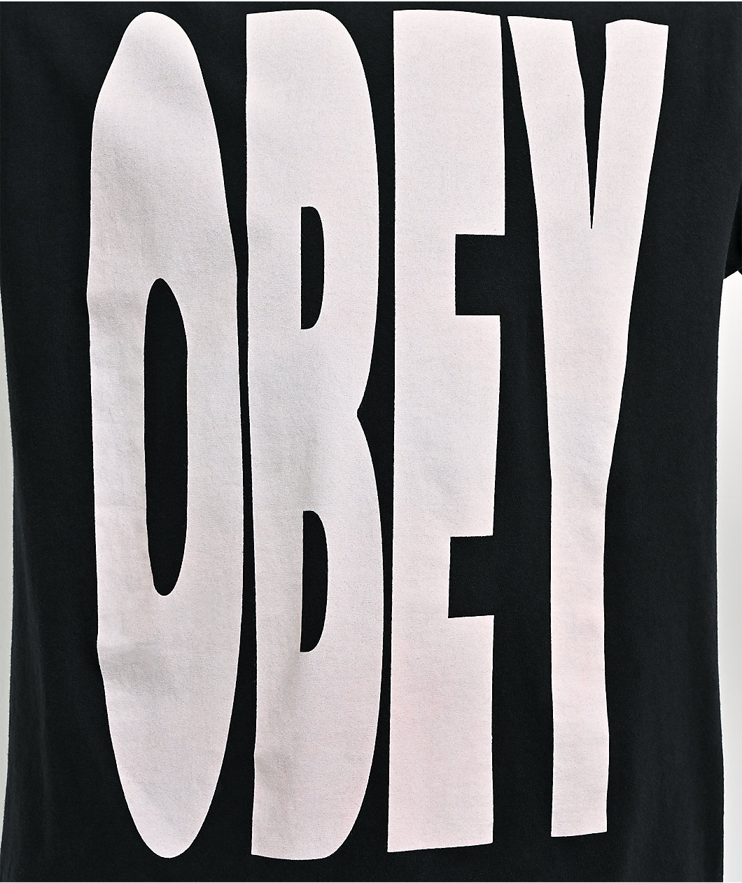 Obey Extended Black T-Shirt