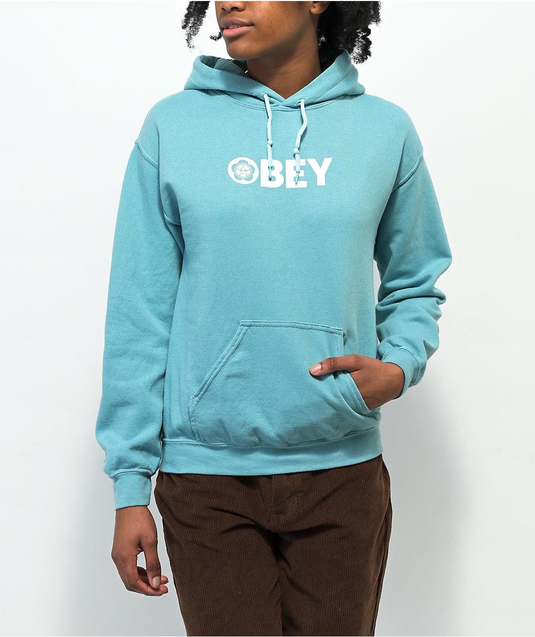 Obey Freedom Blue Hoodie