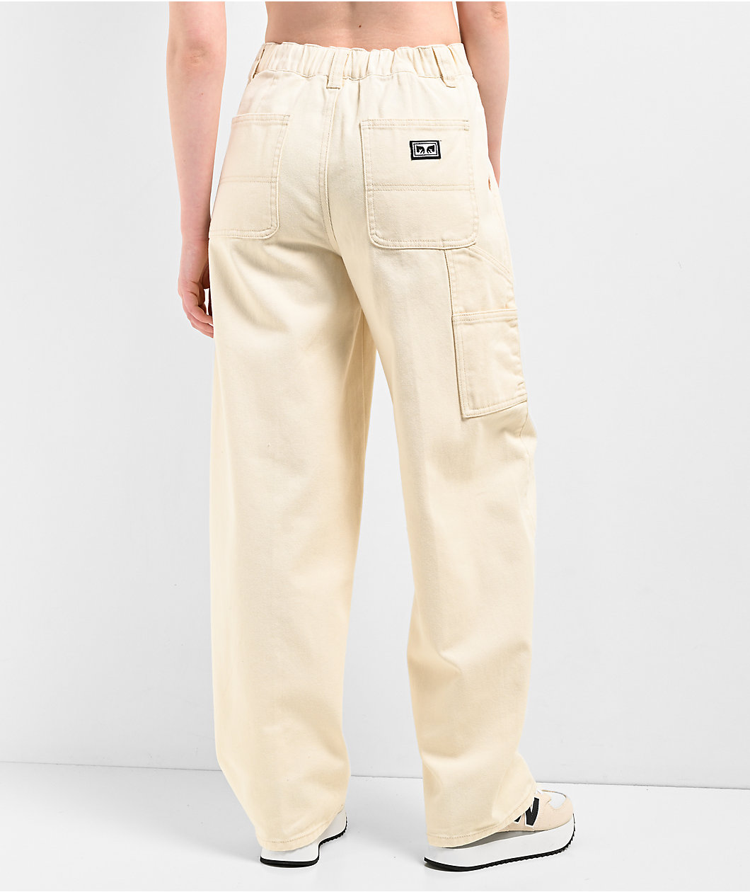 Obey Lily Unbleached Denim Carpenter Pants