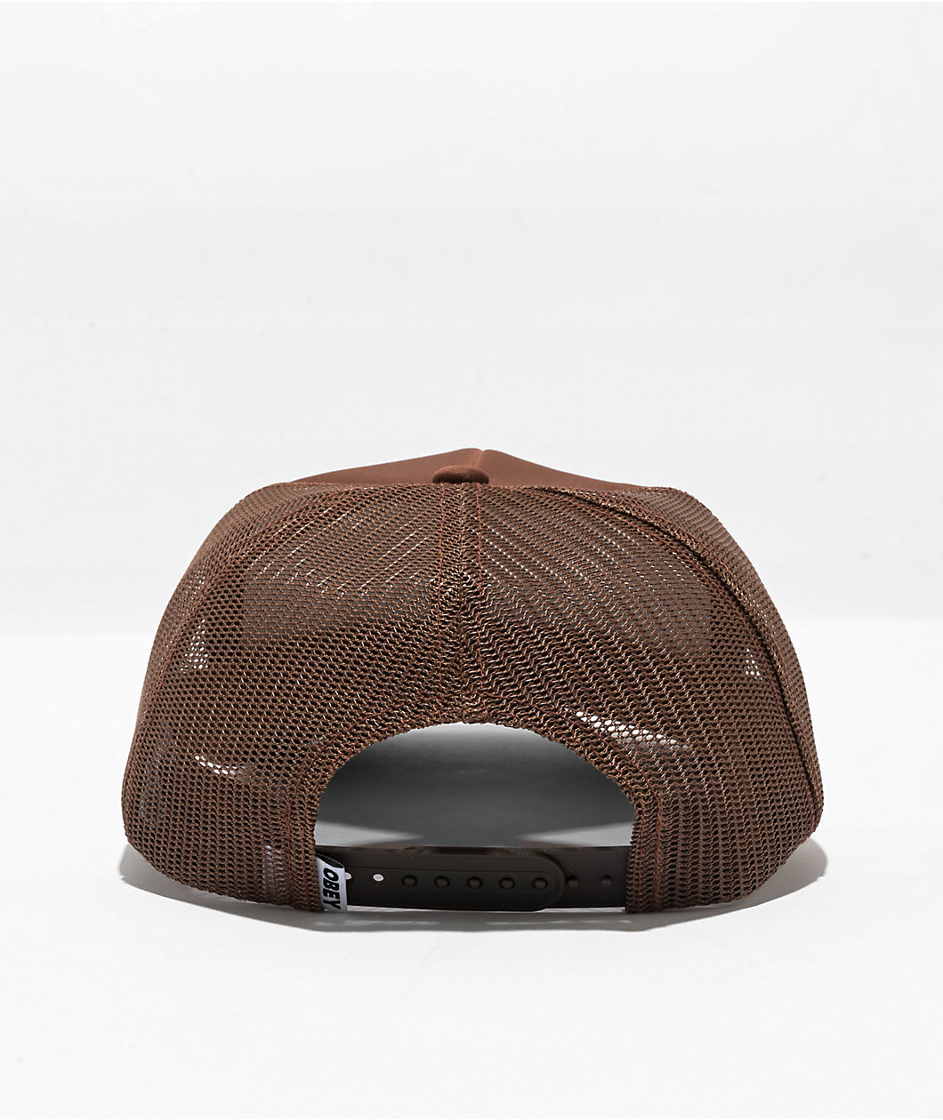 Obey Marked Brown Trucker Hat