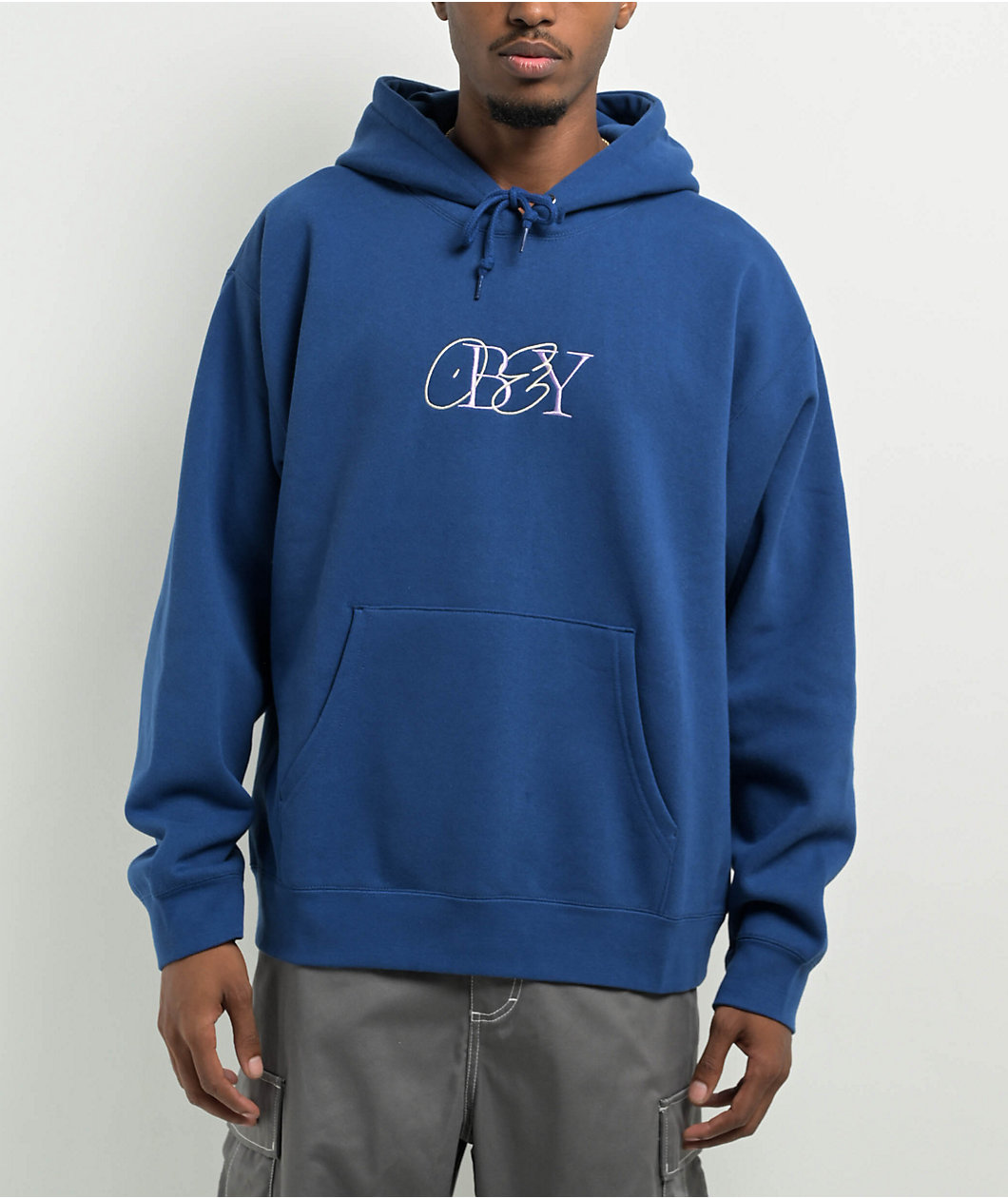 Obey Nova Blue Hoodie