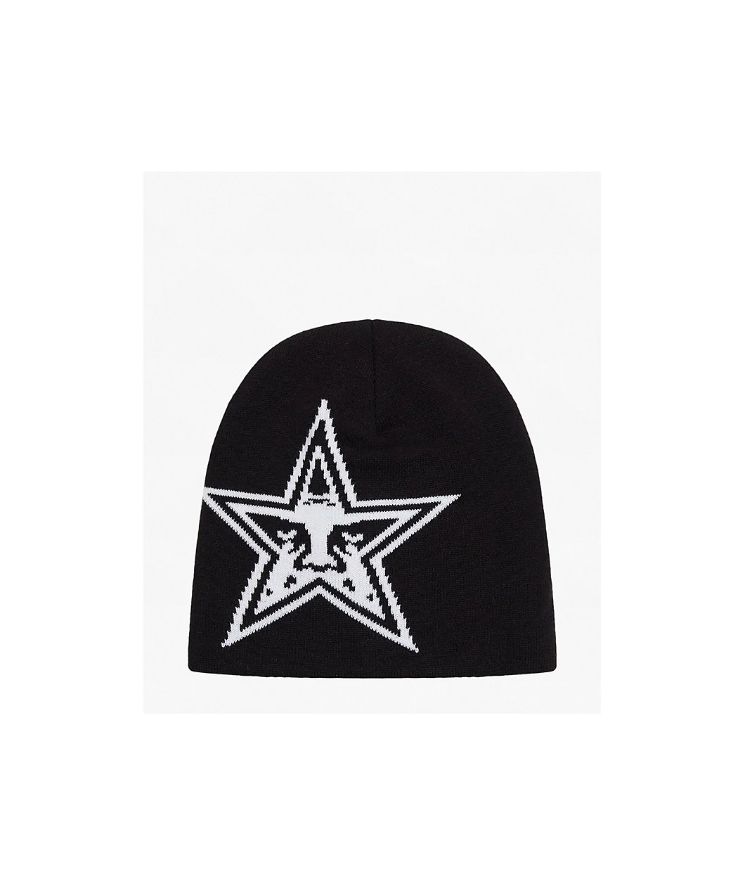 Obey Star Black Skully Beanie