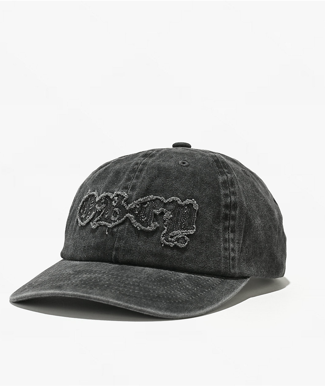 Obey Static Grey Wash Strapback Hat