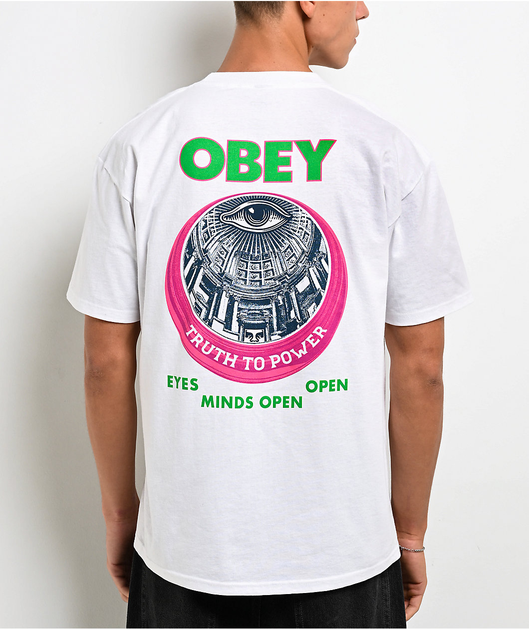 Obey Truth To Power White T-Shirt