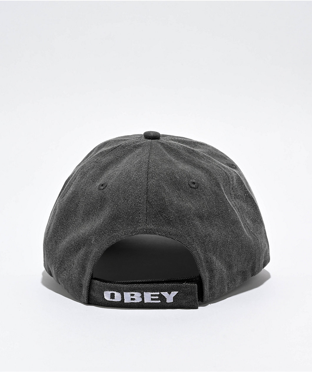 Obey Wicked World Pigment Black & Camo Strapback Hat