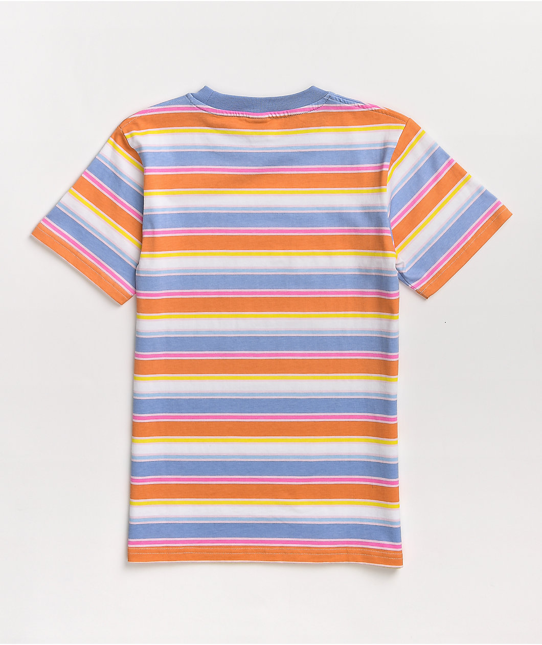 Odd Future Orange, Periwinkle & White Stripe T-Shirt