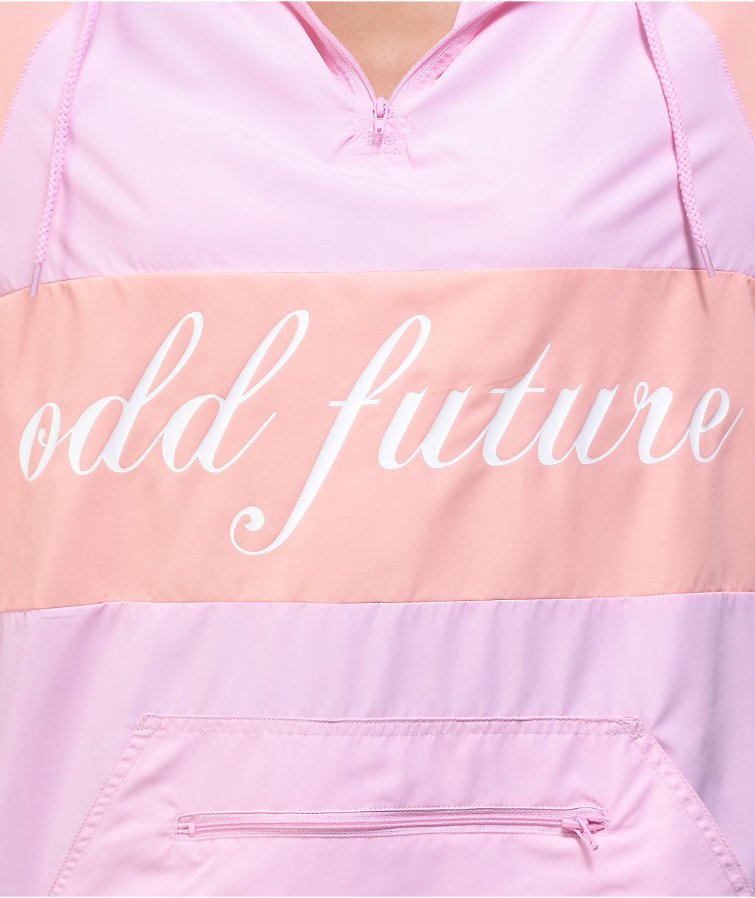 Odd Future Pink & Orange Anorak Jacket