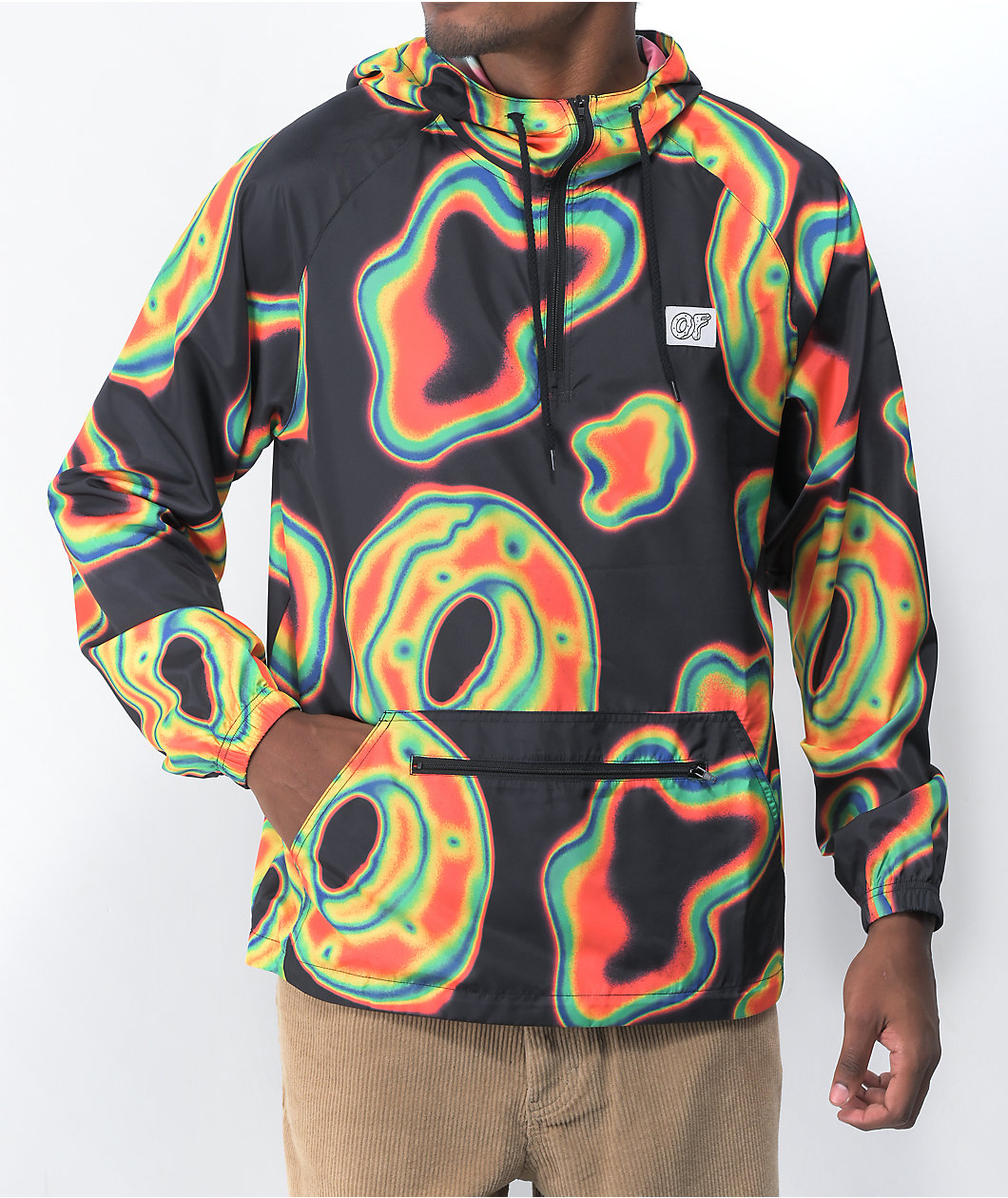 Odd Future Psychedelic Anorak Jacket