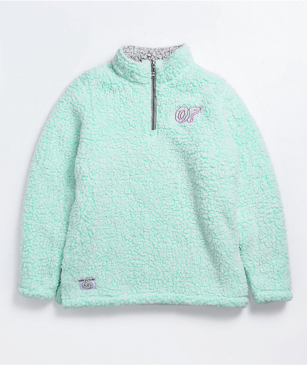 Odd Future Wubby Mint Quarter-Zip Jacket