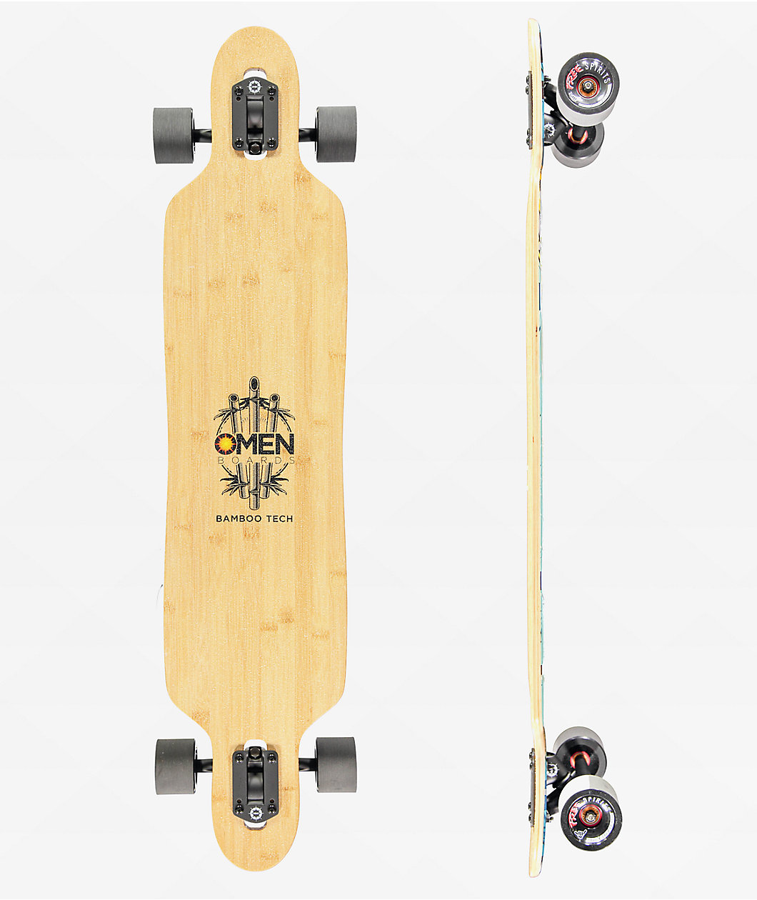 Omen Fly By Night 41.5" Longboard Complete