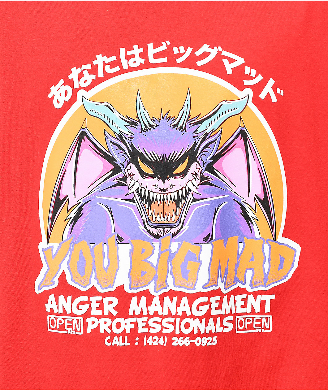 Open925 You Big Mad Red T-Shirt