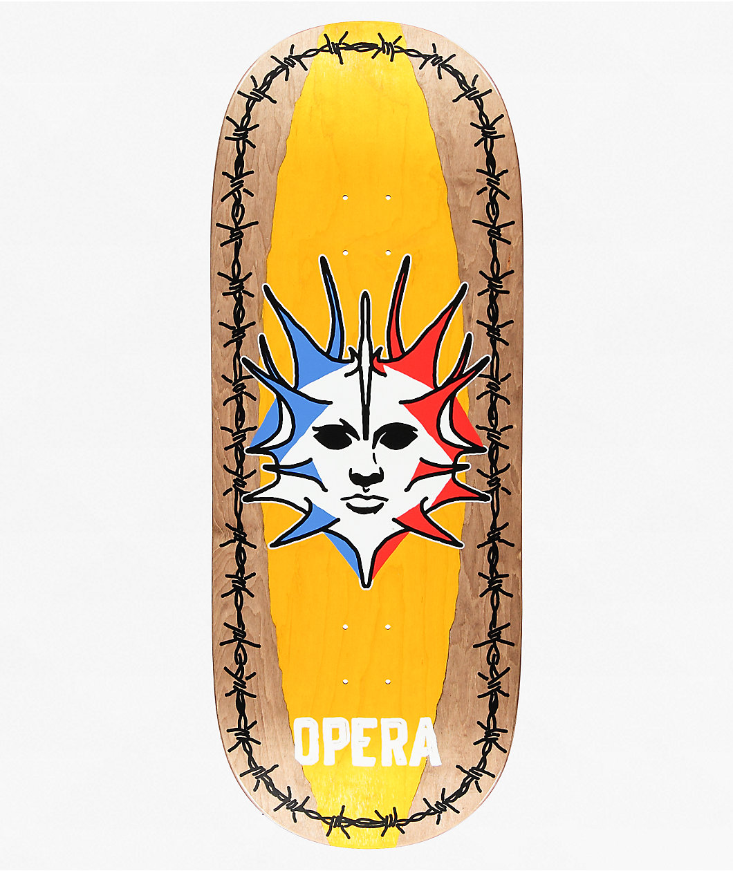 Opera Torn Spike Fatties 12" Skateboard Deck