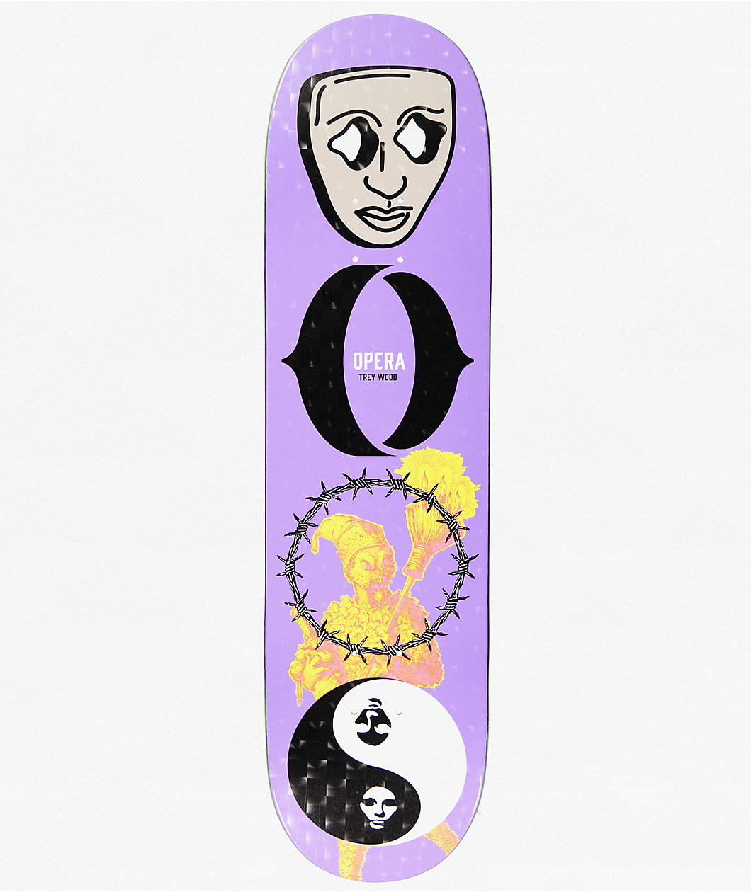 Opera Trey Piece 8.25" Skateboard Deck