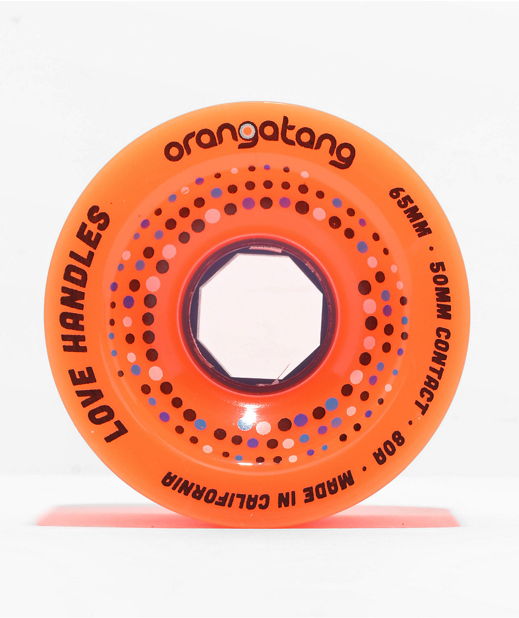 Orangatang Love Handles 65mm 80a Orange Cruiser Skateboard Wheels