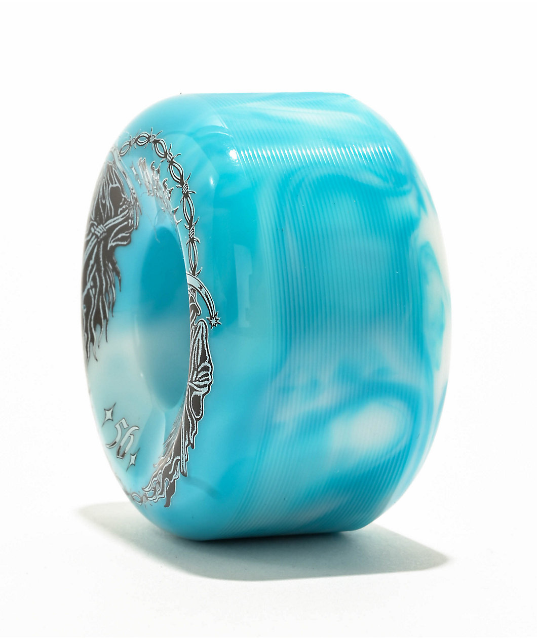 Orbs Specters Swirls 56mm 99a Blue Skateboard Wheels