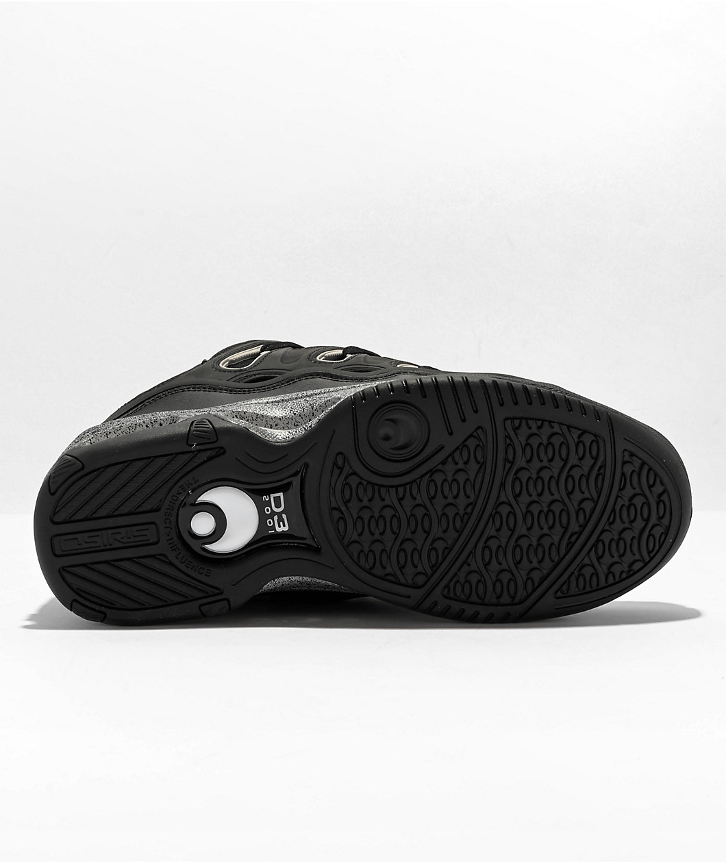 Osiris D3 2001 Black & Grey Skate Shoes