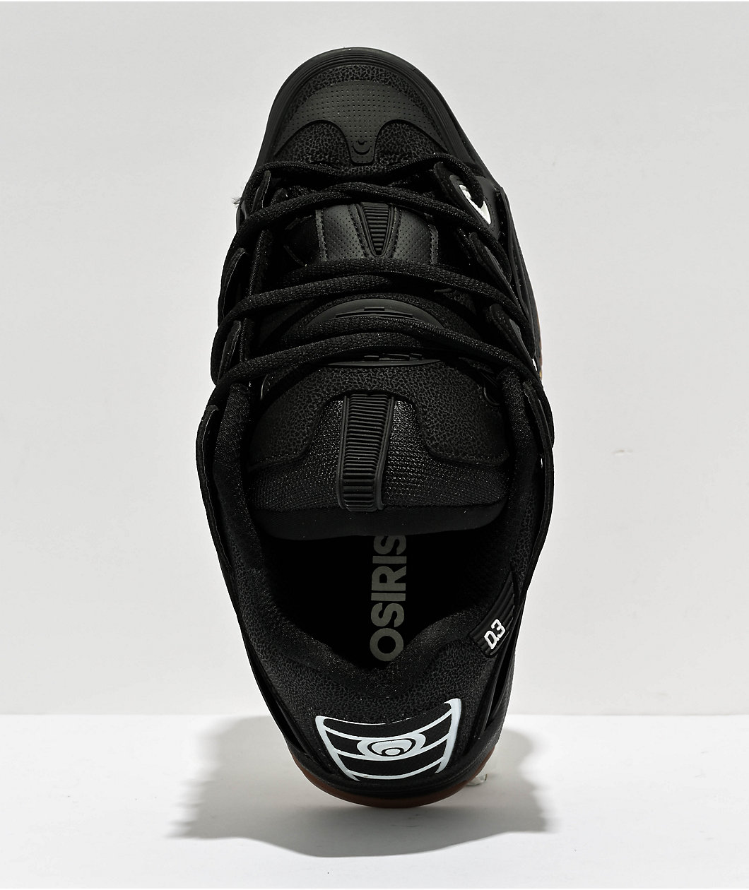 Osiris D3 2001 Black & Gum Skate Shoes