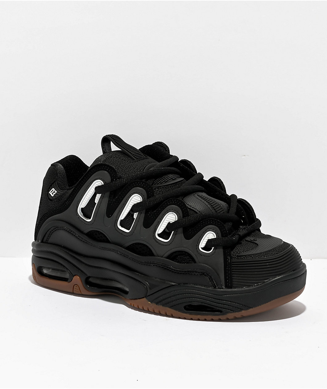 Osiris D3 2001 Black & Gum Skate Shoes