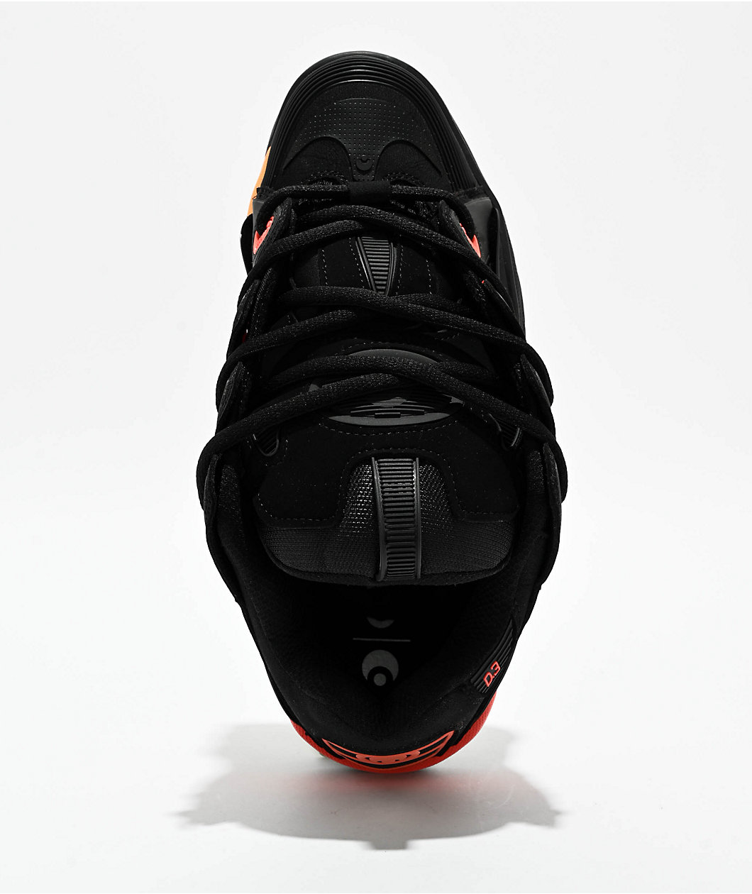 Osiris D3 2001 Black & Orange Skate Shoes