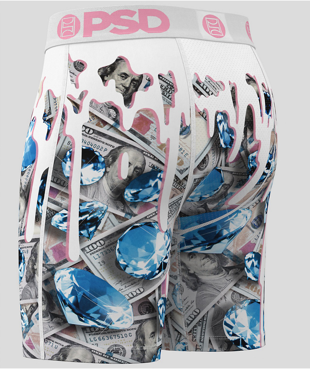 PSD Benjis Melt White Boxer Briefs