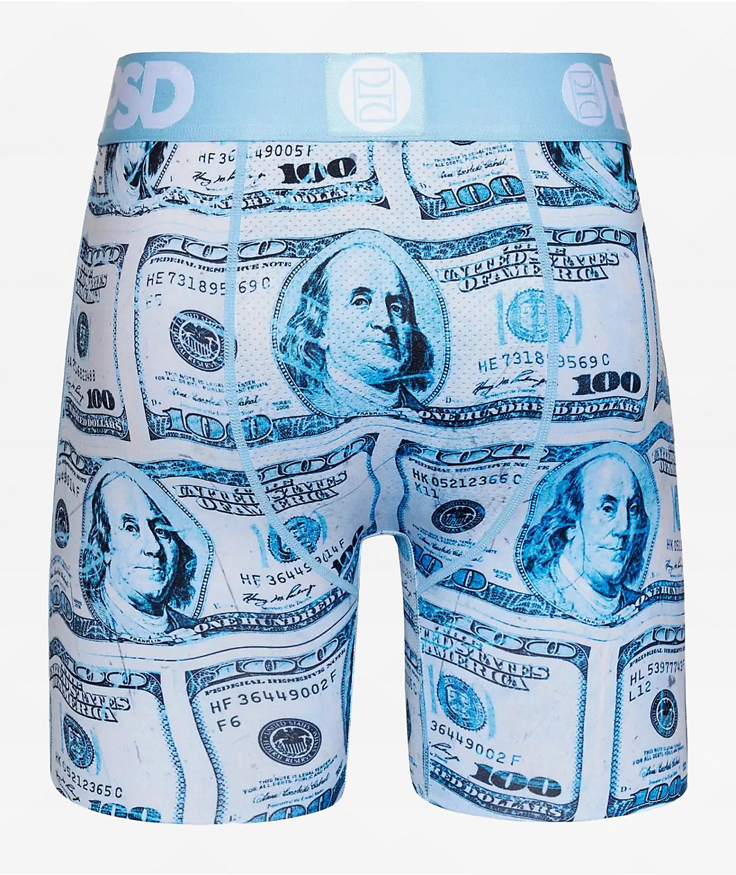 PSD Blue Benjis Boxer Briefs