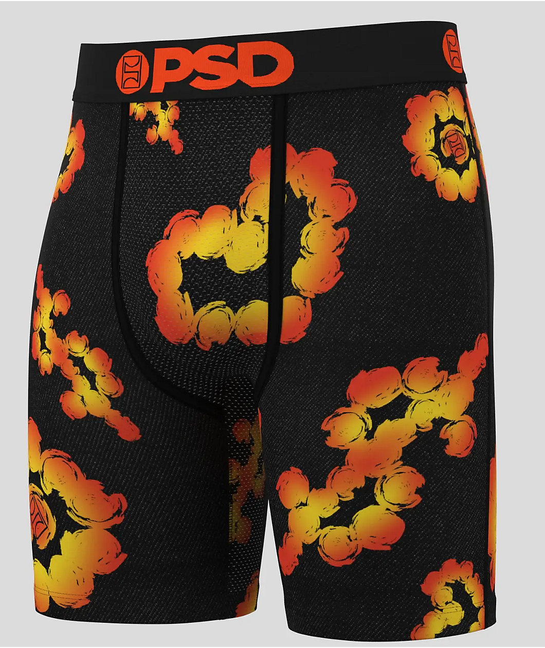 PSD Cloud Flares Black Boxer Briefs