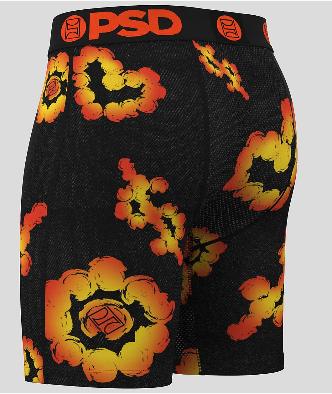 PSD Cloud Flares Black Boxer Briefs
