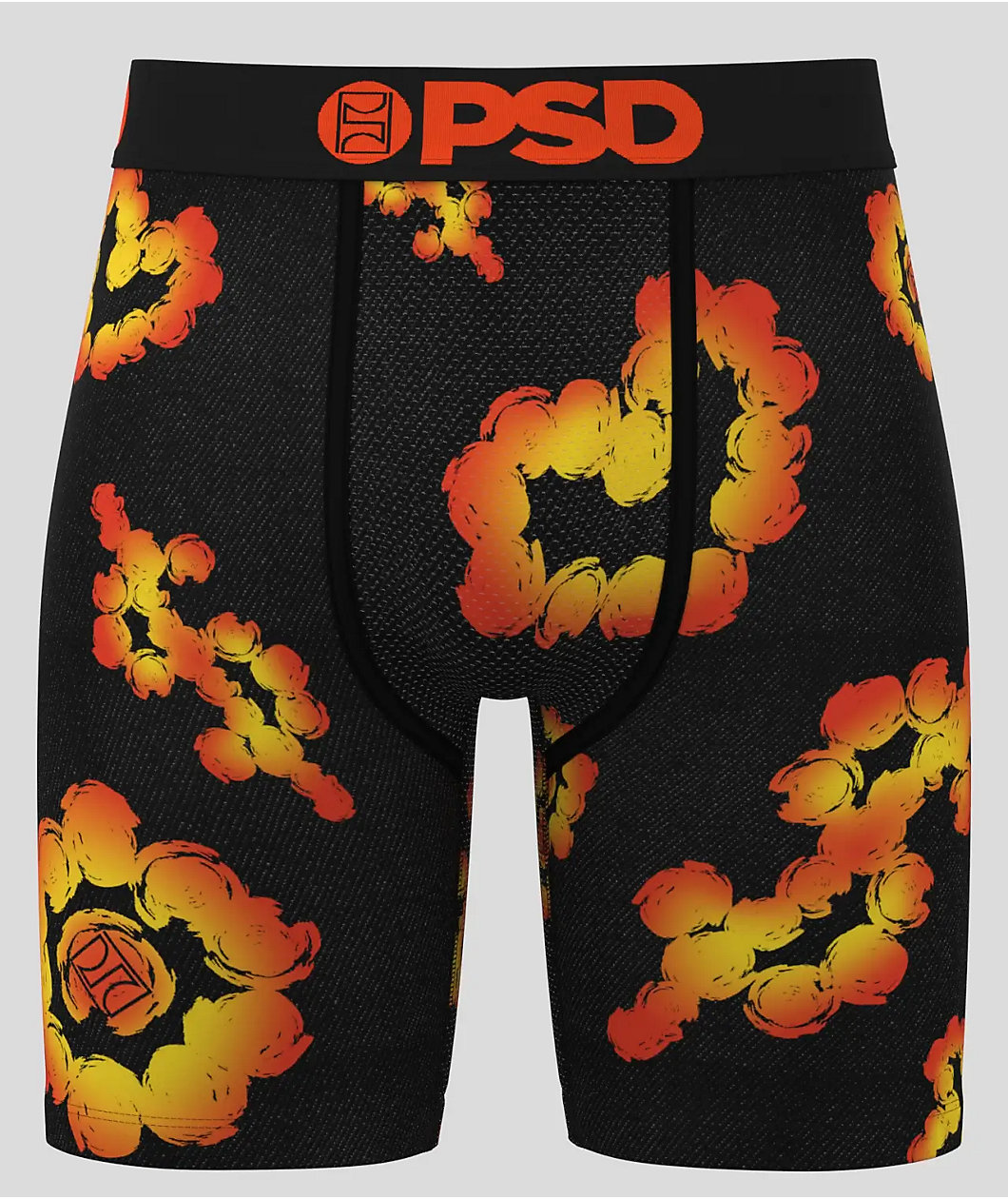 PSD Cloud Flares Black Boxer Briefs