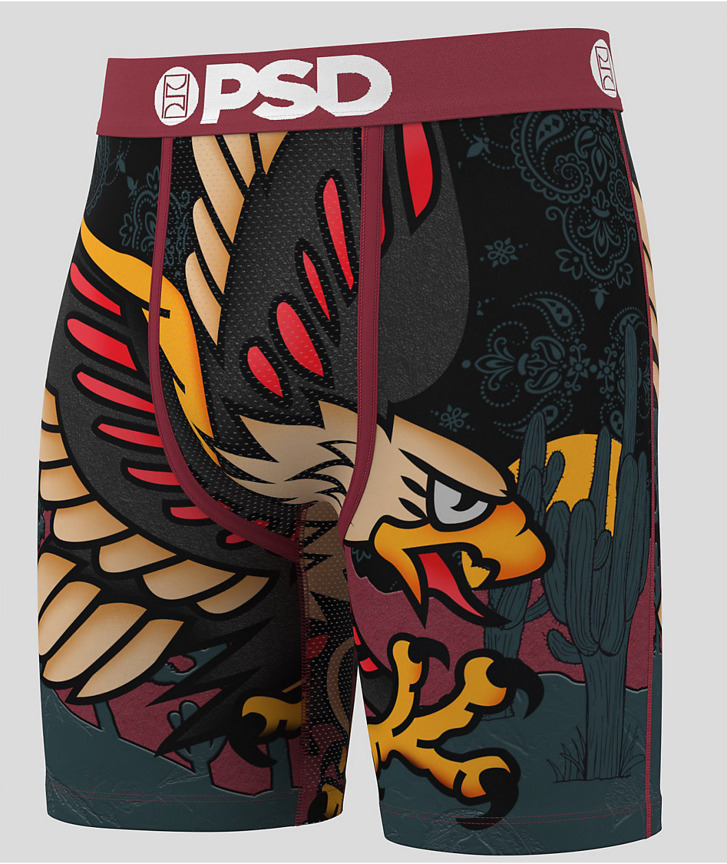 PSD Eagle Soar Black Boxer Briefs