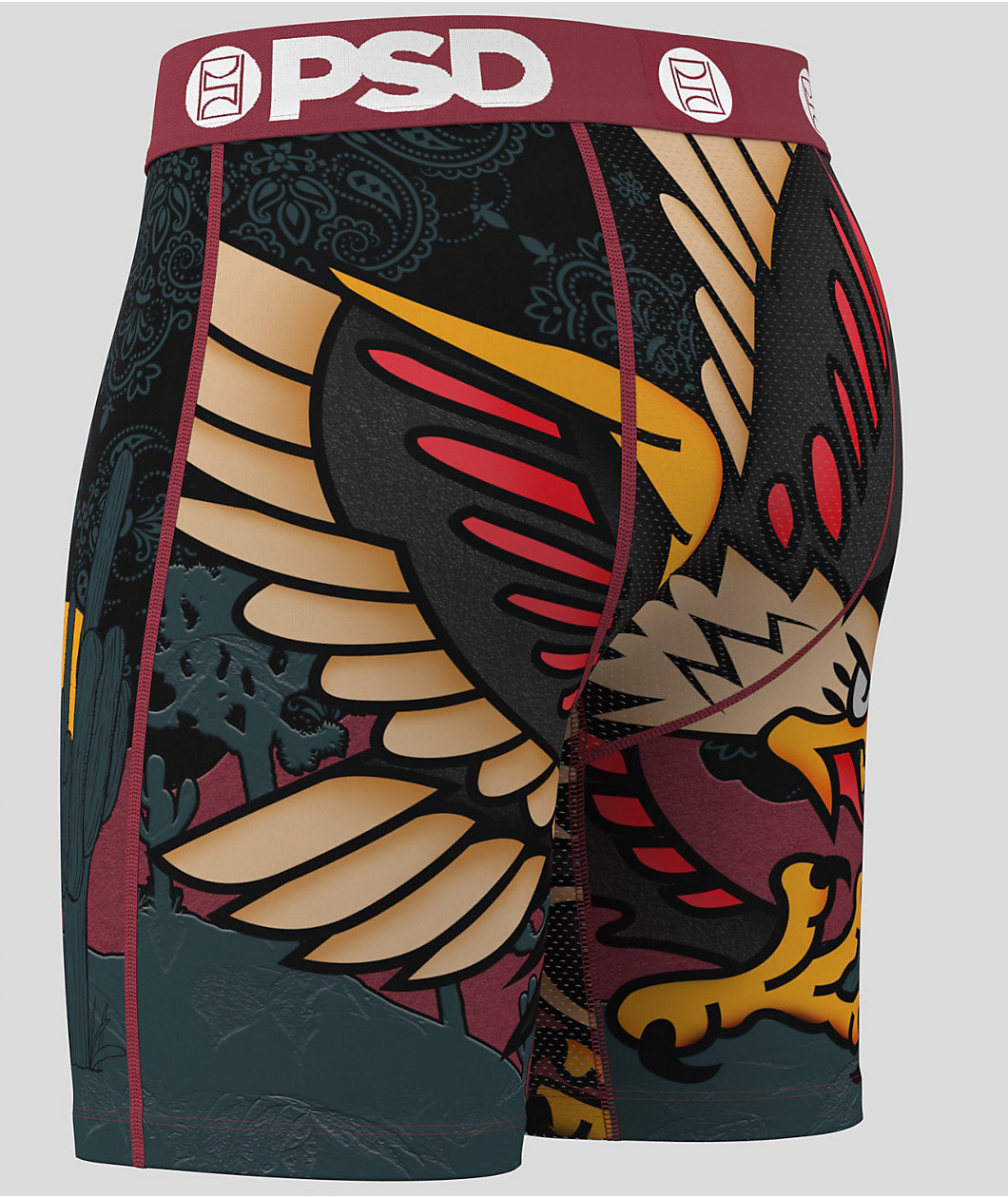 PSD Eagle Soar Black Boxer Briefs