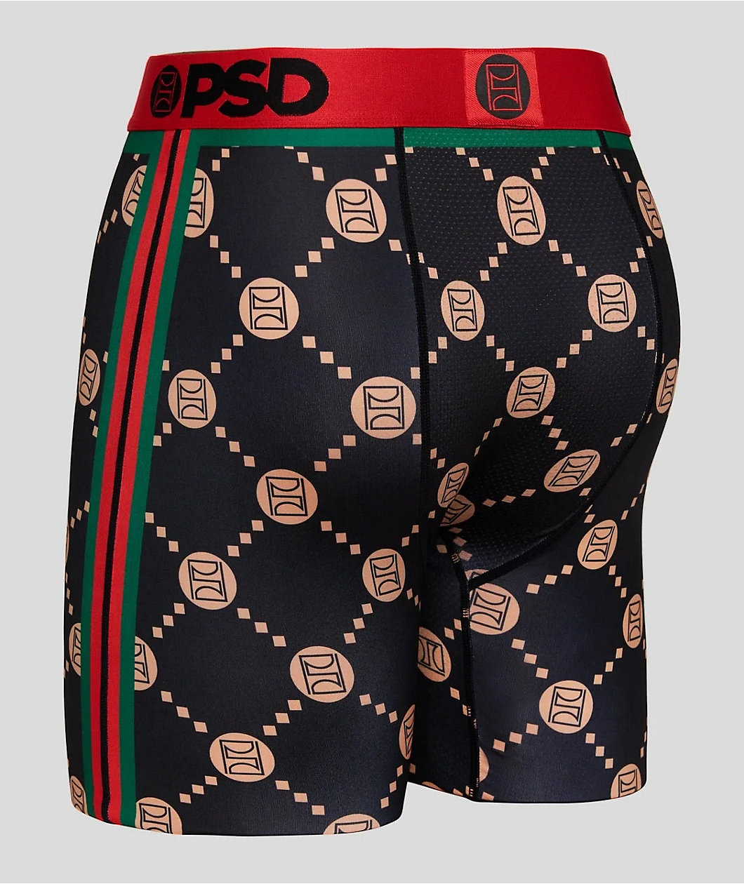 PSD Emblem Luxe Black Boxer Briefs