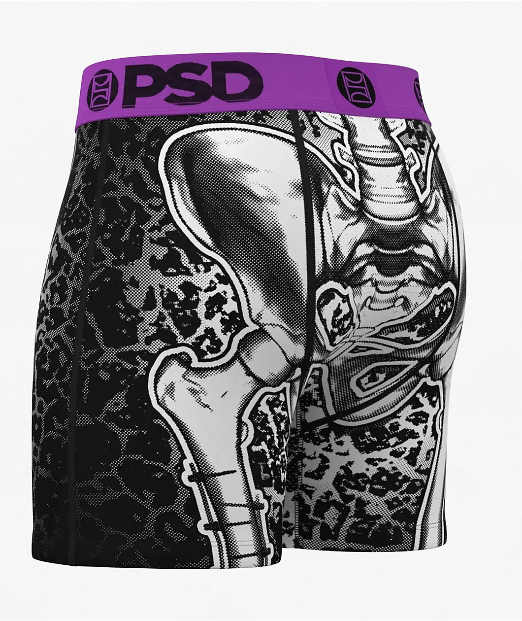 PSD Half Skelly Men's Boxer Briefs