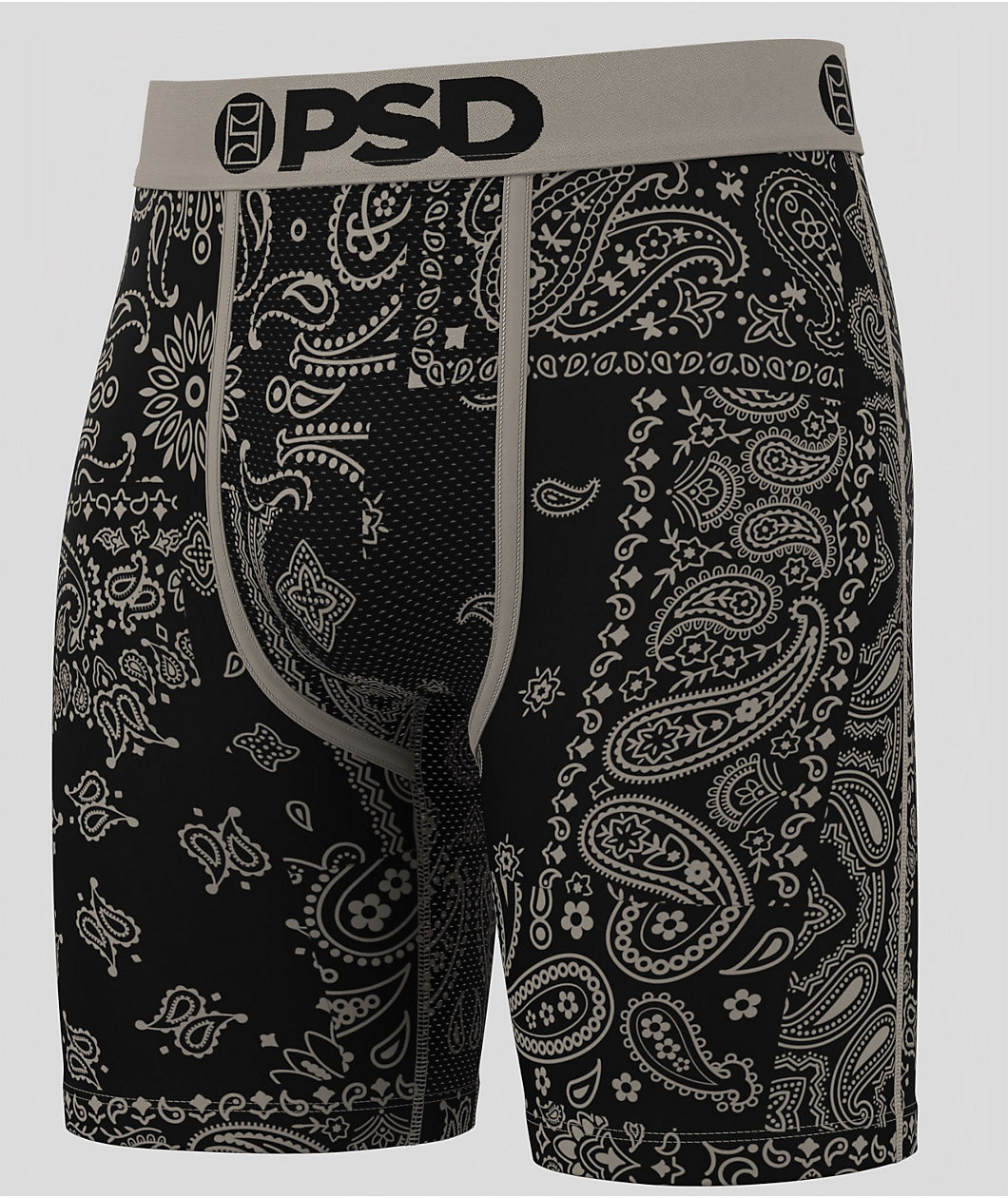 PSD Khaki Paisley Boxer Briefs
