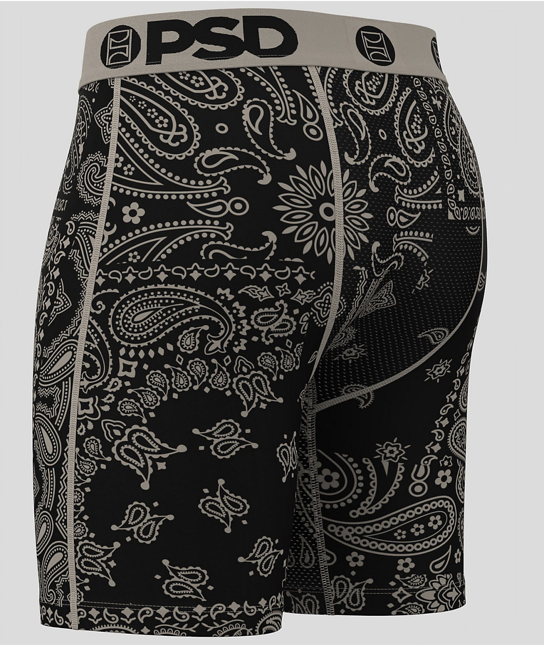 PSD Khaki Paisley Boxer Briefs