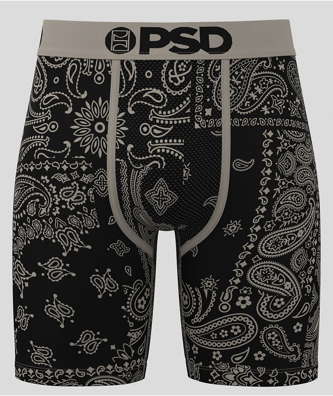 PSD Khaki Paisley Boxer Briefs