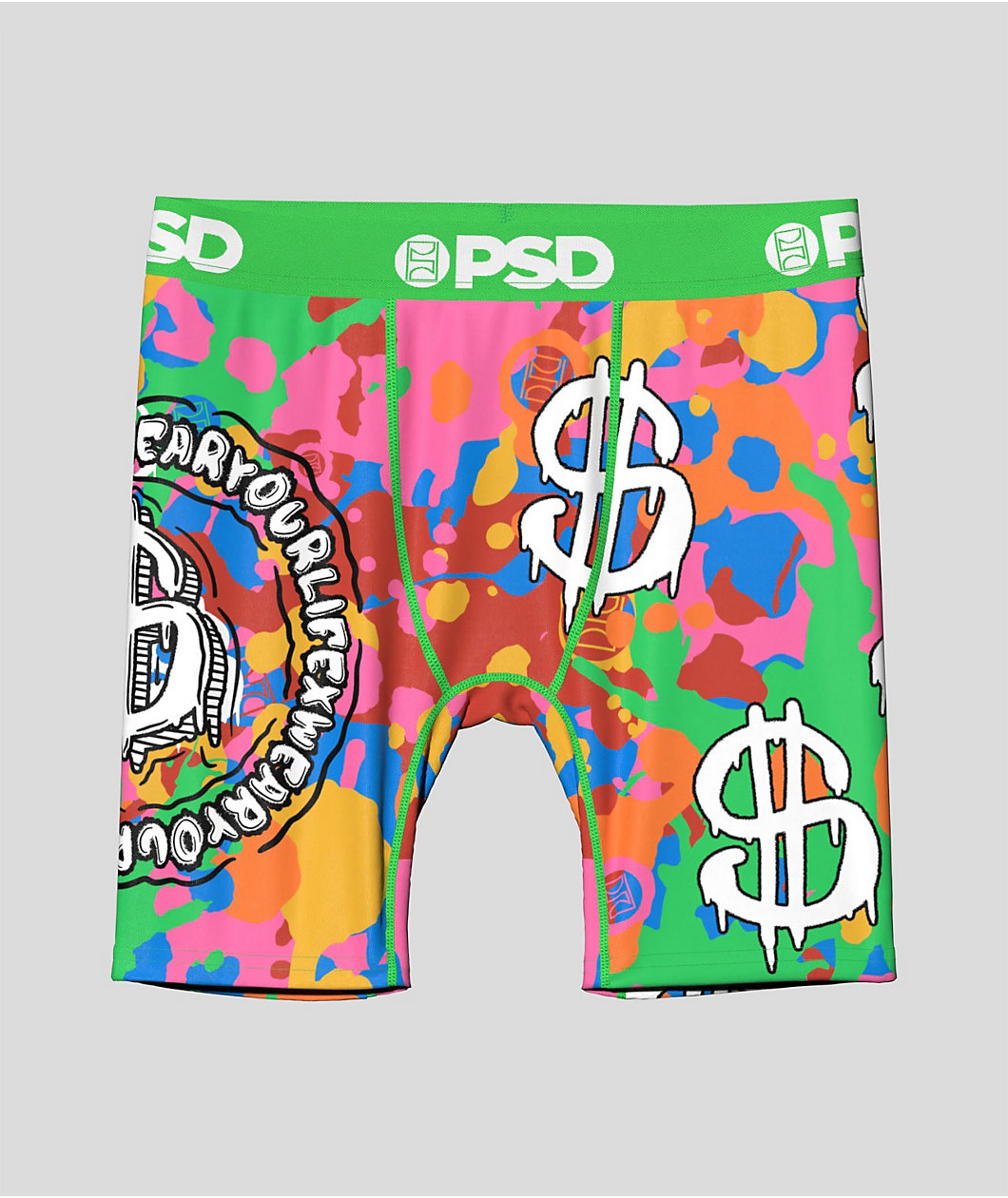 PSD Kids Dollar Drip Boxer Briefs