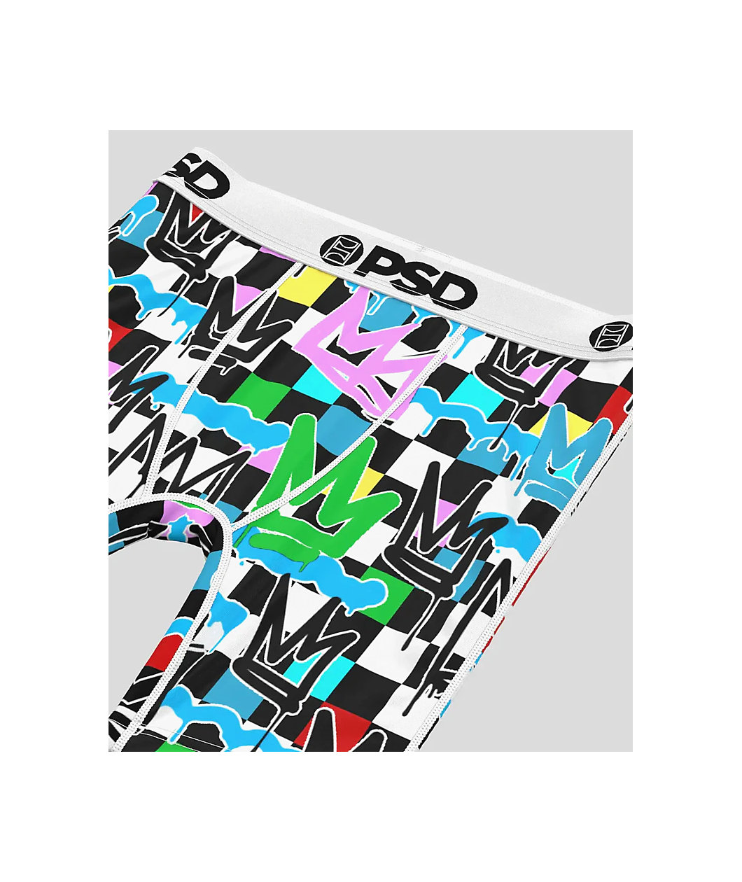 PSD Kids King Check Boxer Briefs