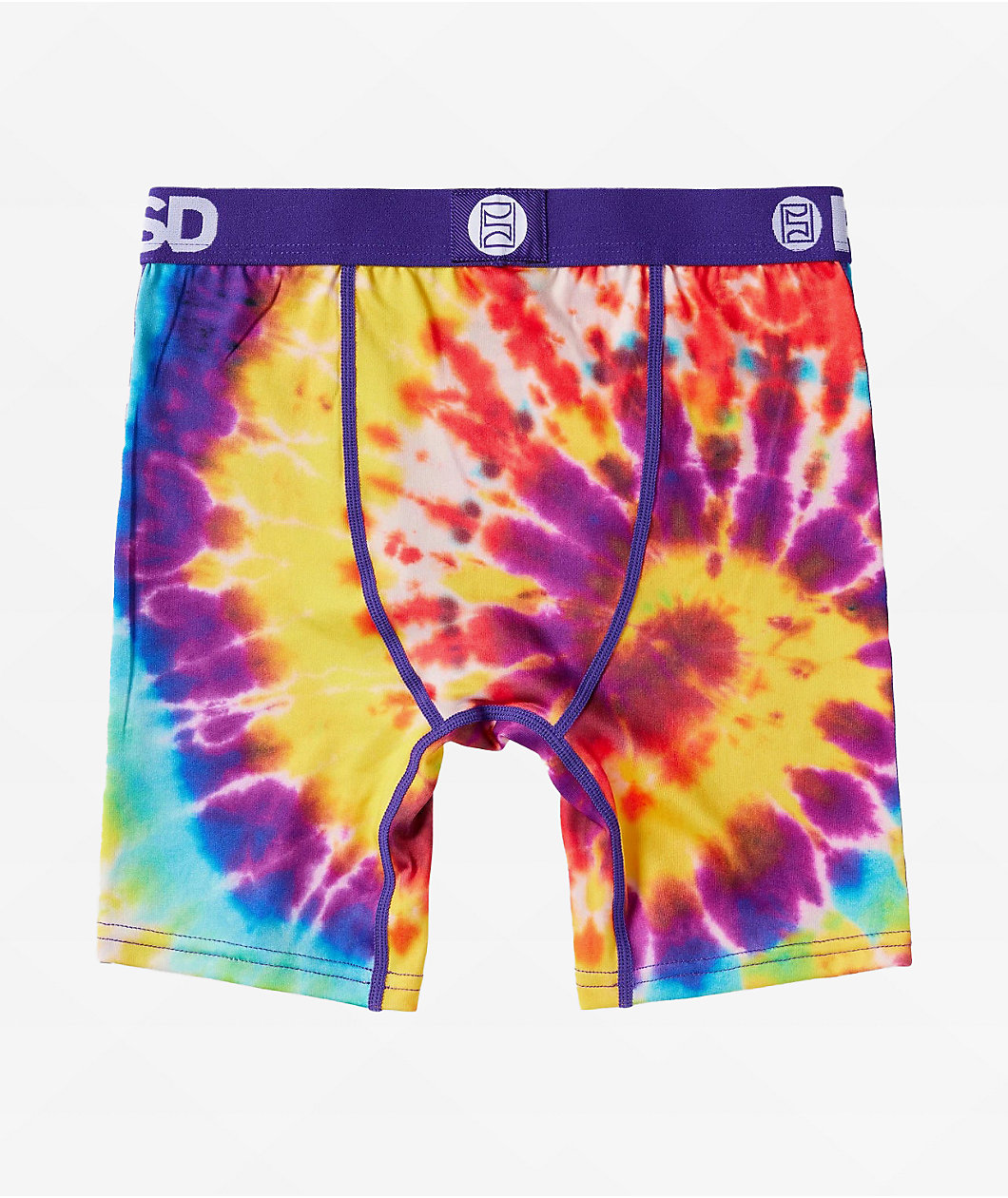 PSD Kids Purple Spiral Boxer Briefs