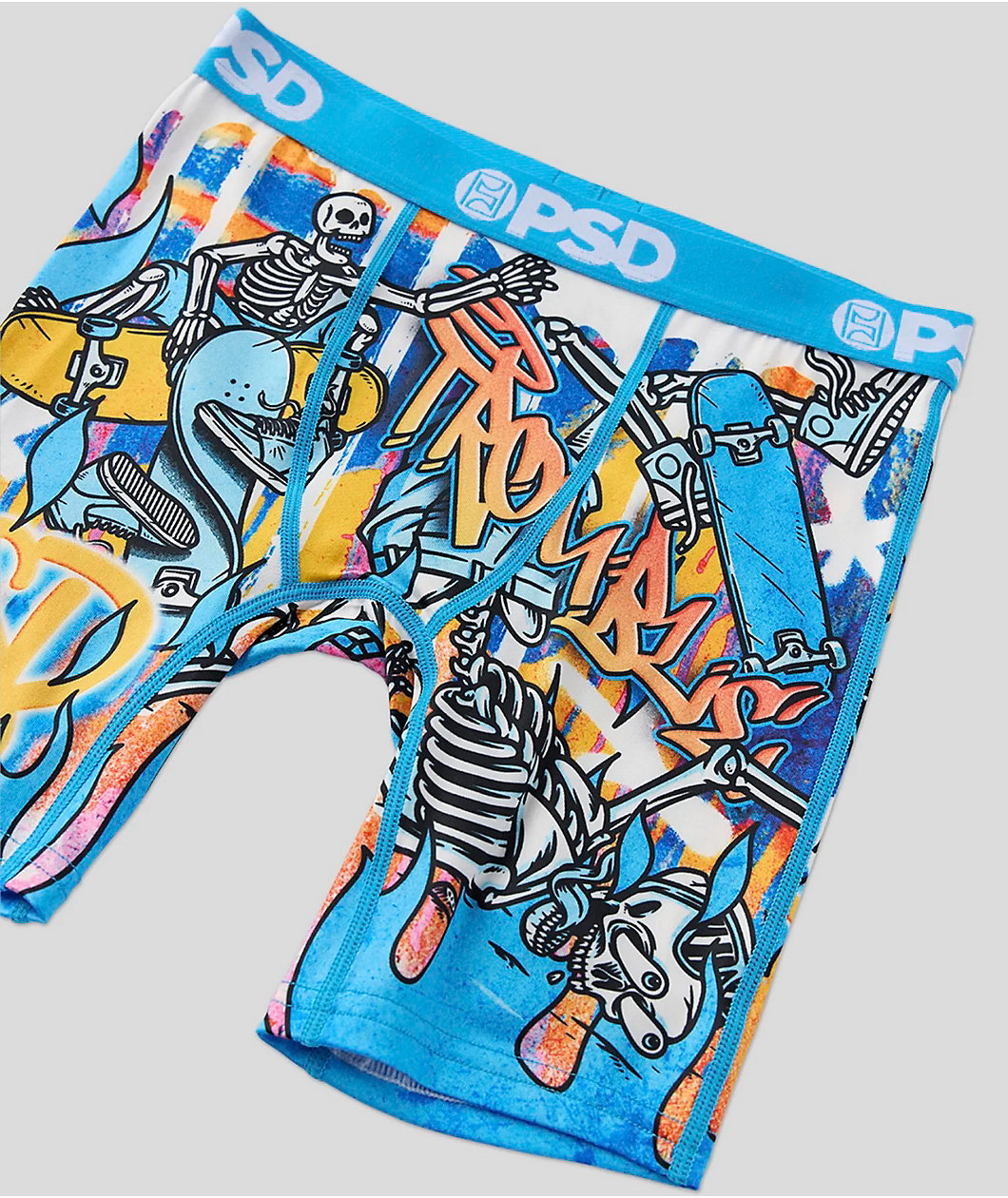 PSD Kids Skater Blue Boxer Briefs