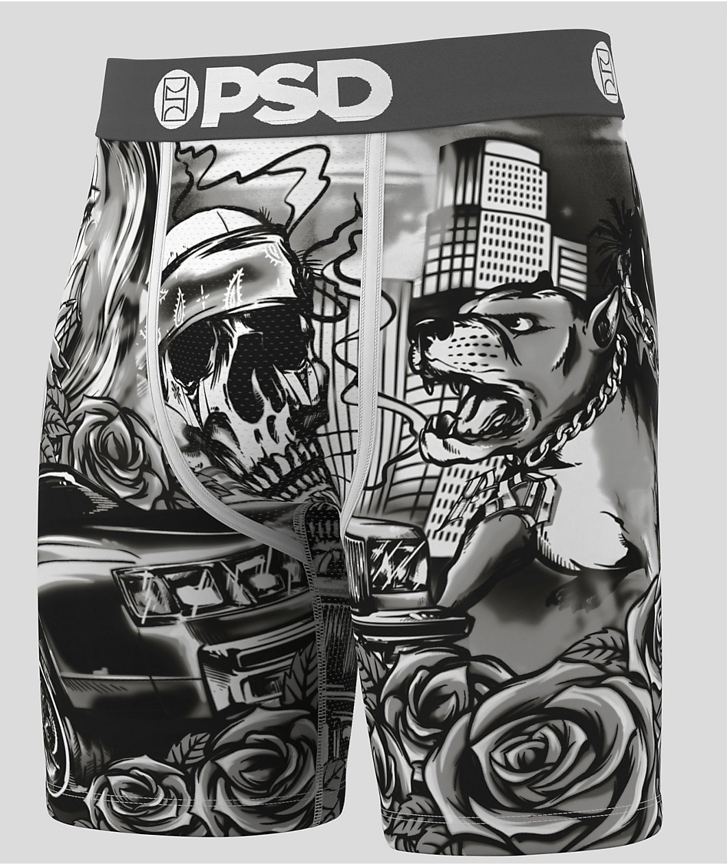 PSD Vatos Locos Grey Boxer Briefs