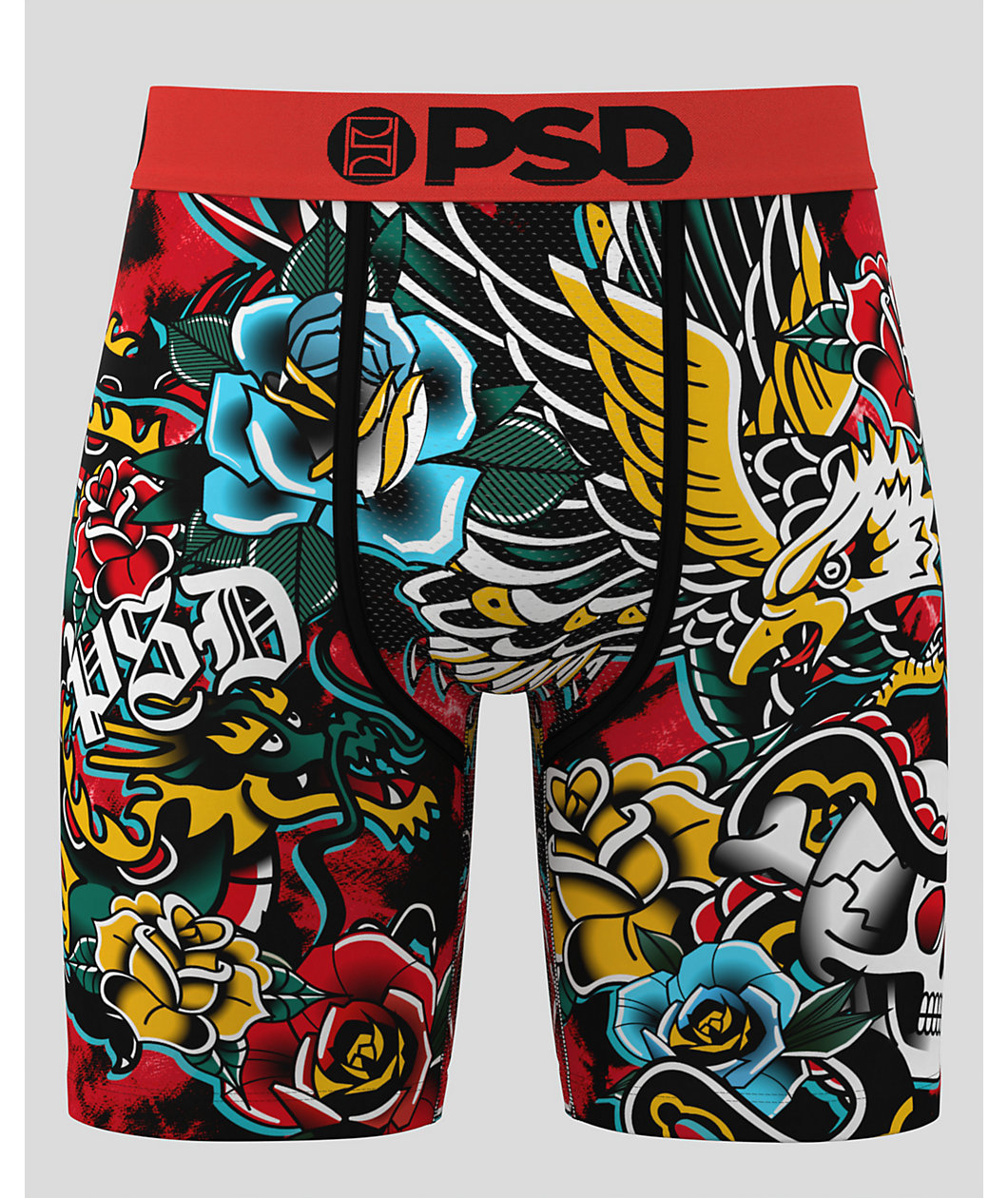 PSD Winged Spirit Black Boxer Briefs