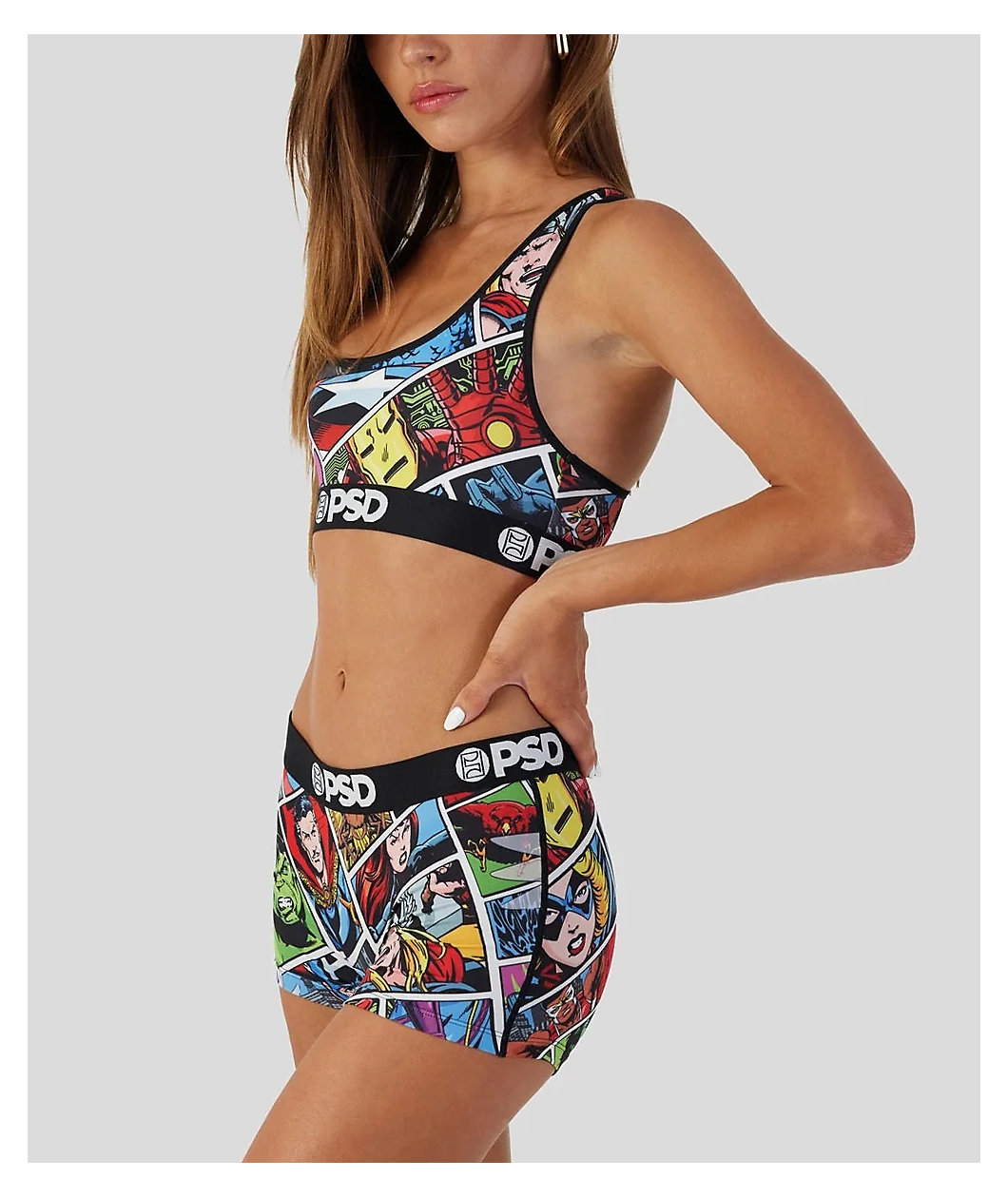 PSD X Marvel Comics Boyshort Underwear