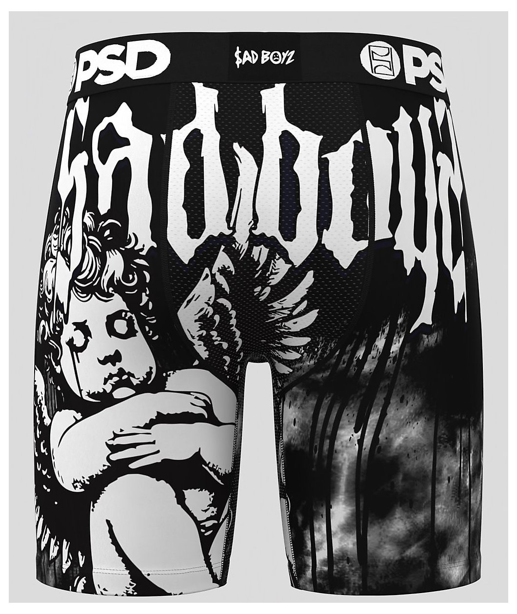 PSD x $AD BOYZ by Junior H Sad Angel Boxer Briefs