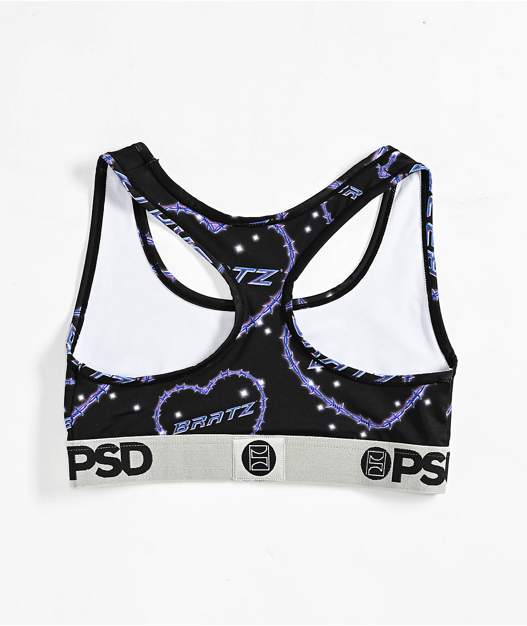 PSD x Bratz 2000s Hearts Sports Bra